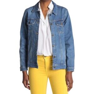 OUTLAND DENIM Women’s Ava Cornflower Denim Jacket Size XS NWT